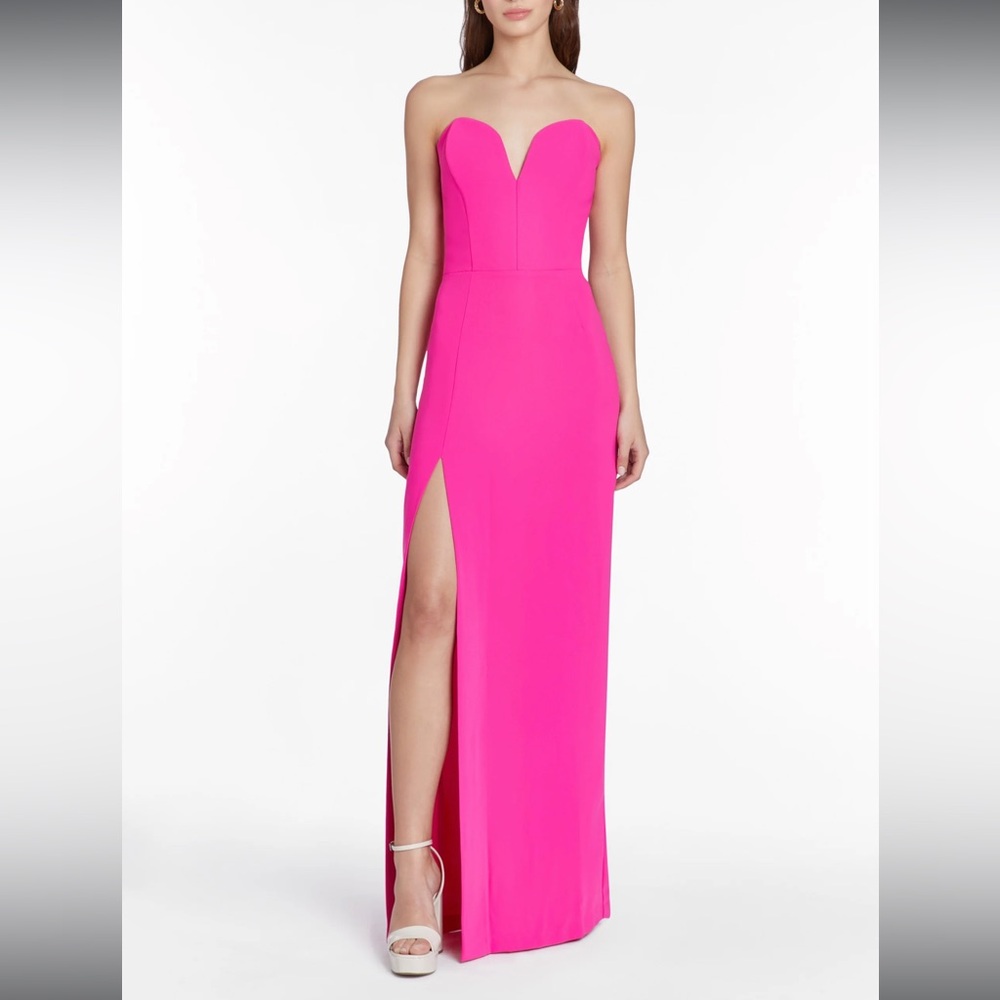 CHERRI GOWN - Amanda Uprichard Pink